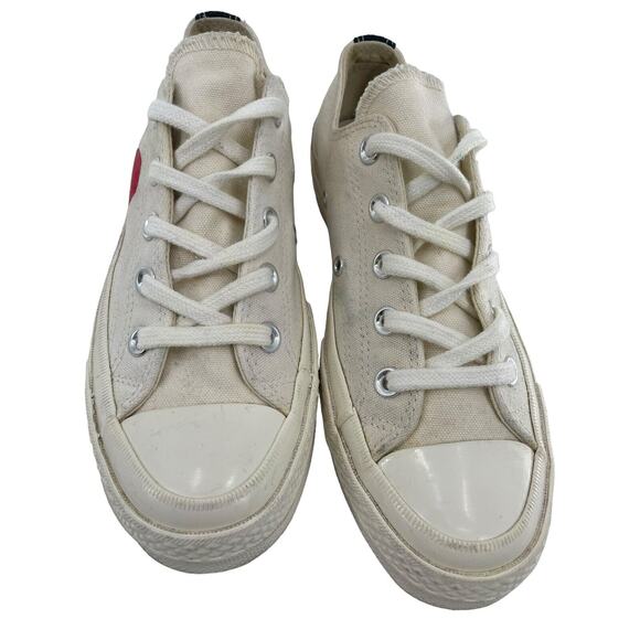 Converse Chuck Taylor Comme des Garcons PLAY Sneakers 150207C size M 4 W 6 Shoes - Picture 2 of 16